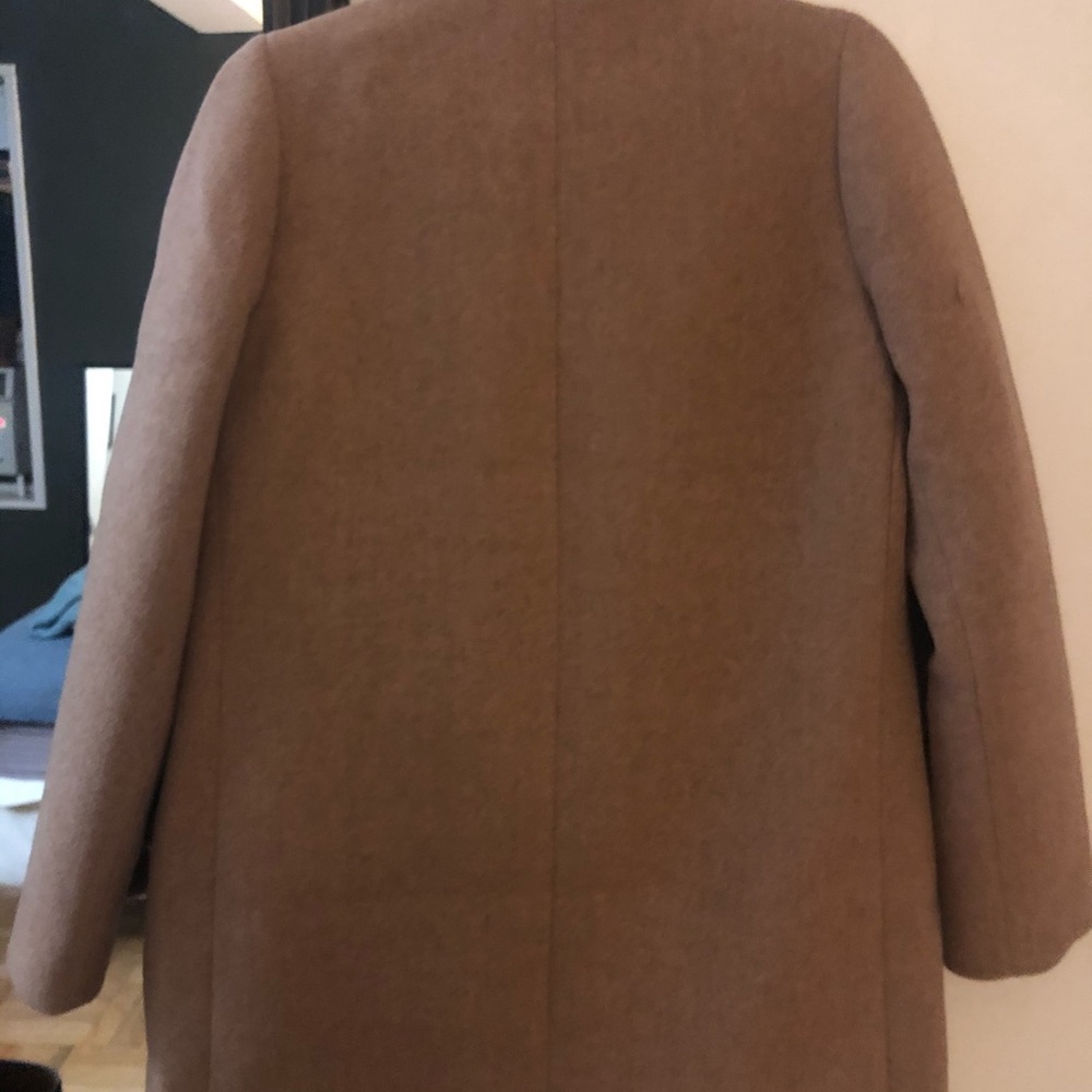 J crew camel color coat